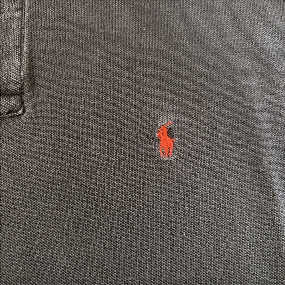 Polo Ralph Lauren Shirt Mens Sz 2XL Navy Blue Long Sleeve Polo Color Pony